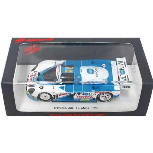 [MDL] 1/43 Toyota 88C Le Mans 1988 G.Lees - K.Hoshino - M.Sekiya #36 完成品 ミニカー(S5242) SPARK(スパーク)