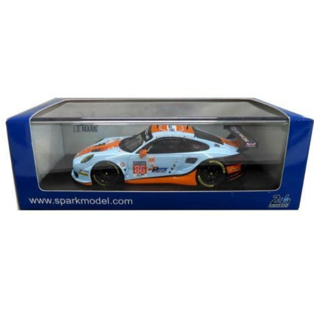 [MDL] 1/43 Porsche 911 RSR Le Mans 2017 Gulf Racing UK M.Wainwright - B.Barker - N.Foster #86 完成品 ミニカー(S5839) SPARK(スパーク)