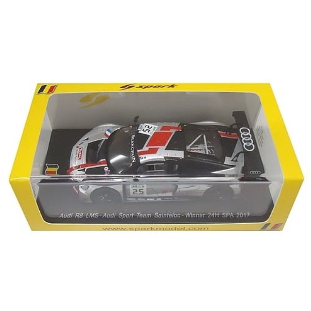 [MDL] 1/43 Audi R8 LMS Winner 24H SPA 2017 Audi Sport Team Sainteloc C. Haase - J. Gounon - M. Winkelhock #25 完成品 ミニカー(SB138) SPARK(スパーク)