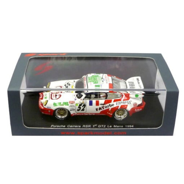 [MDL] 1/43 Porsche Carrera RSR 1st GT2 LM 1994 QUAKER STATE #52(ホワイト×レッド) 完成品 ミニカー(S4443) SPARK(スパーク)