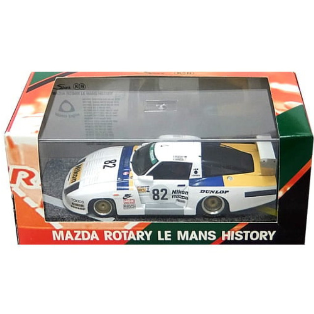 [MDL] 1/43 MAZDA RX-7 254 LM 1982 Nikon #82(ホワイト) 「MAZDA ROTARY LE MANS HISTORY」 完成品 ミニカー(MC8207) SPARK(スパーク)