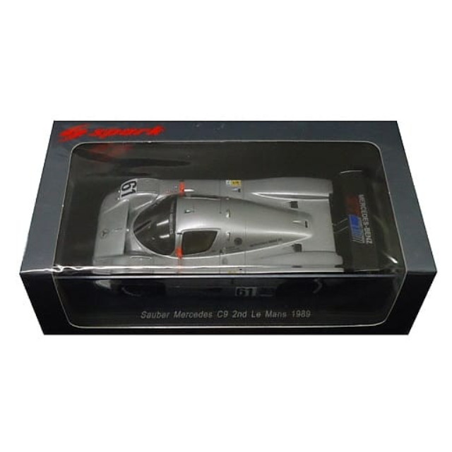 [MDL] 1/43 Sauber-Mercedes C9 2nd Le Mans 1989 M.Baldi - K.Acheson - G.Brancatelli #61 完成品 ミニカー(S4762) SPARK(スパーク)