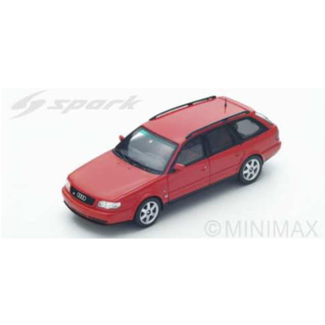 [MDL] 1/43 Audi S6 Avant 1994(レッド) 完成品 ミニカー(S4883) SPARK(スパーク)