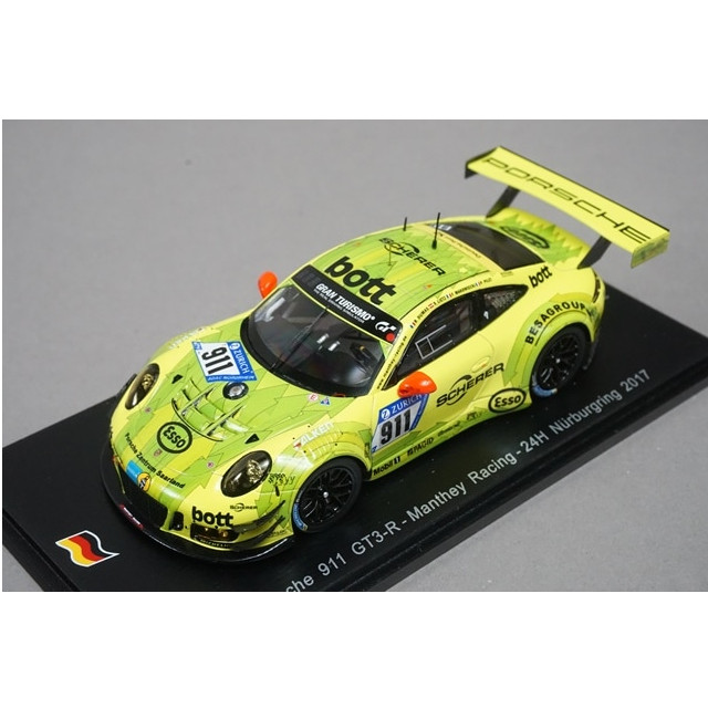 [MDL] 1/43 Porsche 911 GT3 R Manthey Racing Nurburgring 24H 2017 R.Dumas - F.Makowiecki - P.Pilet - R.Lietz #911 完成品 ミニカー(SG325) SPARK(スパーク)