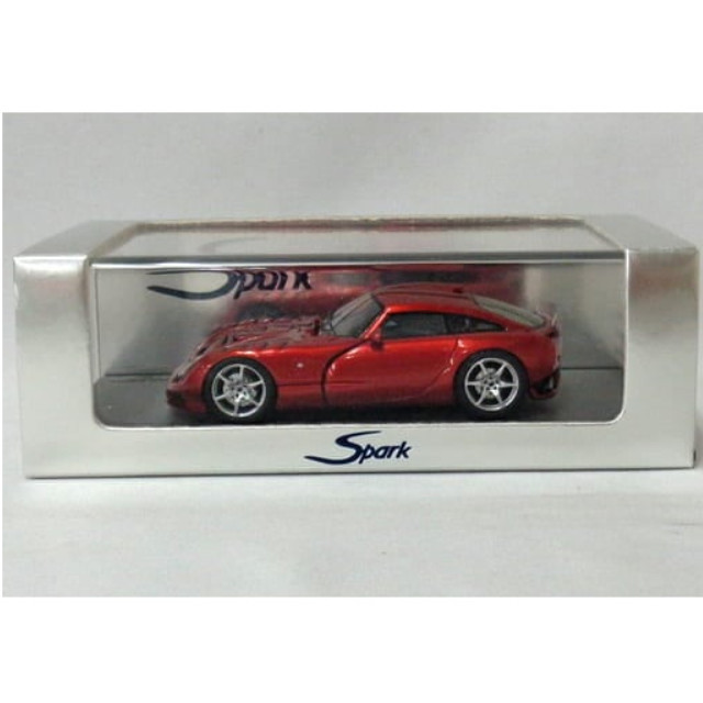 [MDL] 1/43 TVR SAGARIS 2005(メタリックレッド) 完成品 ミニカー(S0219) SPARK(スパーク)