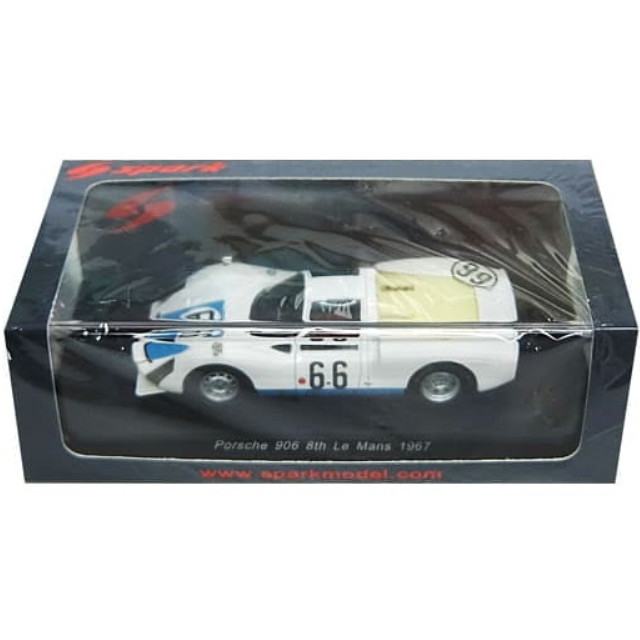 [MDL] 1/43 Porsche 906/6 8th Le Mans 1967 G. Koch - C. Poirot #66 完成品 ミニカー(S4744) SPARK(スパーク)