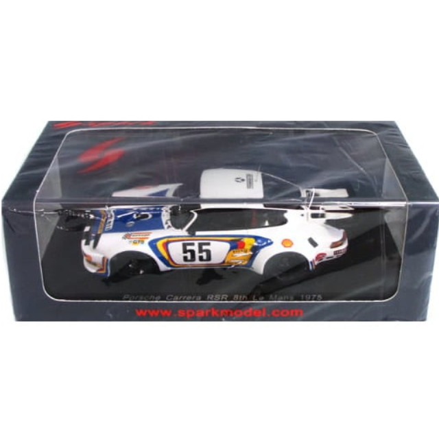 [MDL] 1/43 Porsche 911 Carrera RSR 8th Le Mans 1975 C. Ballot-Lena - J. Bienvenue #55 完成品 ミニカー(S4420) SPARK(スパーク)