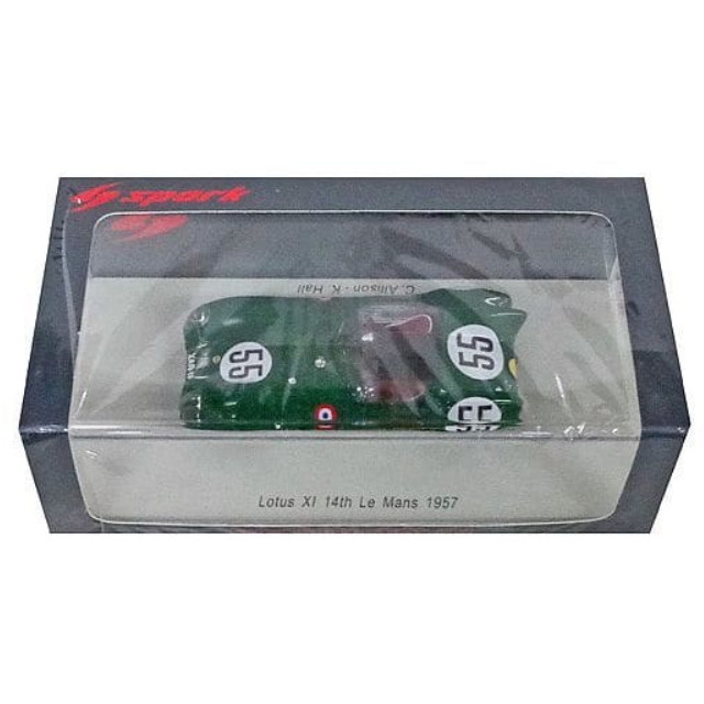 [MDL] 1/43 Lotus XI 14th Le Mans 1957 C.Allison - K.Hall #55 完成品 ミニカー(S4399) SPARK(スパーク)