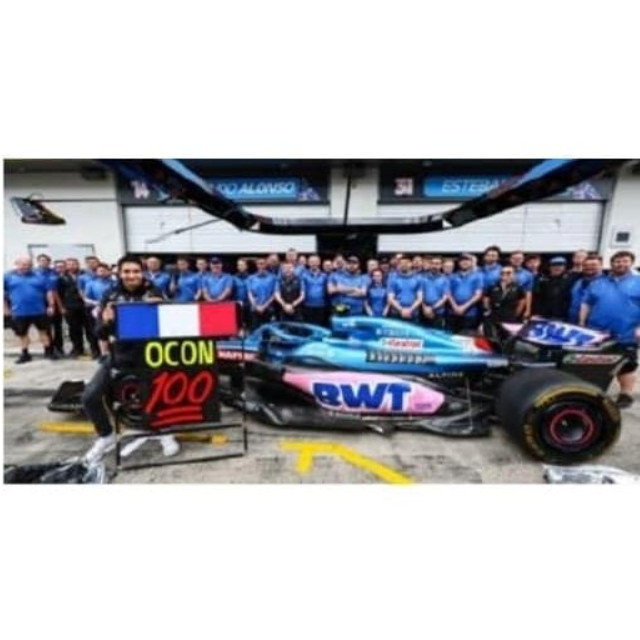 [MDL] 1/43 Alpine A522 BWT Alpine F1 Team 5th Austrian GP 2022 - 100th Race Esteban Ocon #31 完成品 ミニカー(S8543) SPARK(スパーク)