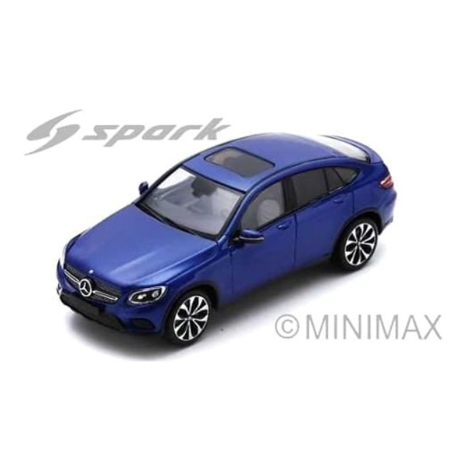 [MDL] 1/43 Mercedes-Benz GLC Coupe 2016(ブリリアントブルーメタリック) 完成品 ミニカー(S8181) SPARK(スパーク)