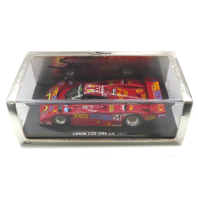 [MDL] 1/43 Lancia LC2 LM 1990 #54(レッド) 完成品 ミニカー(S0659) SPARK(スパーク)