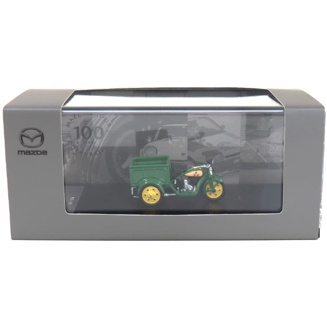 [MDL] 1/43 グリーンパネル GA型三輪トラック 100周年限定モデル(グリーン) ディーラー別注 完成品 ミニカー(MZD01) SPARK(スパーク)
