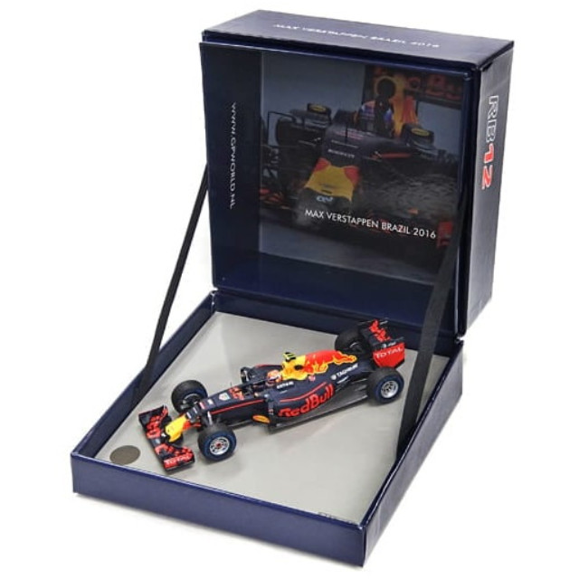 [MDL] 1/43 Red Bull Racing TAG Heuer RB12 Brazil 2016 TOTAL #33(ディープブルー×レッド×オレンジ) 「GPworld」 完成品 ミニカー(GPWS2016) SPARK(スパーク)