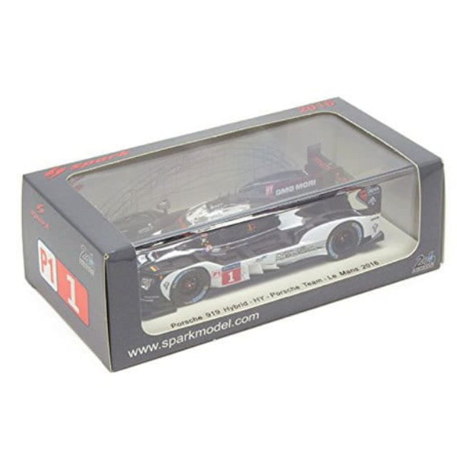[MDL] 1/43 Porsche 919 Hybrid LMP1 HY Le Mans 2016 Porsche Team T.Bernhard - M.Webber - B.Hartley #1 完成品 ミニカー(S5100) SPARK(スパーク)