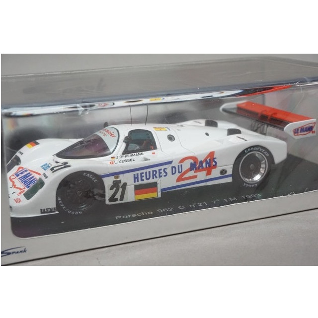 [MDL] 1/43 Porsche 962 C 7th LM 1993 GOODYEAR #21(ホワイト) 完成品 ミニカー(S1919) SPARK(スパーク)