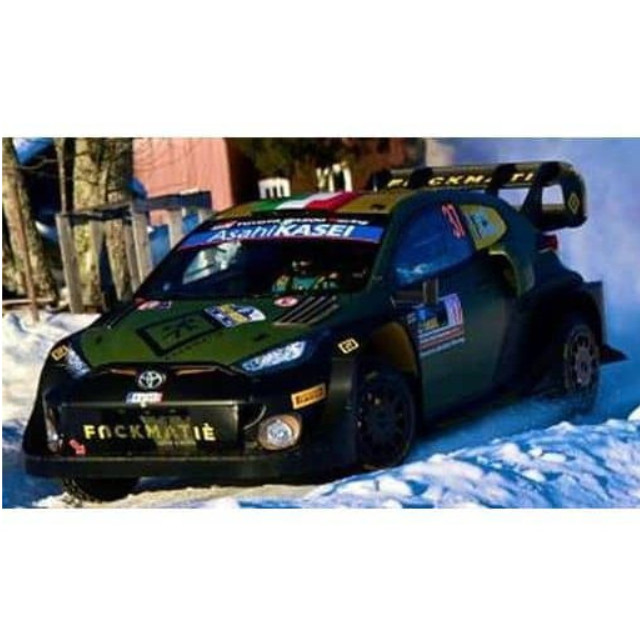 [MDL] 1/43 TOYOTA GR Yaris Rally 1 #37 Rally Sweden 2023 L. Bertelli - S. ScattolinS6730] 完成品 ミニカー(S6730) SPARK(スパーク)