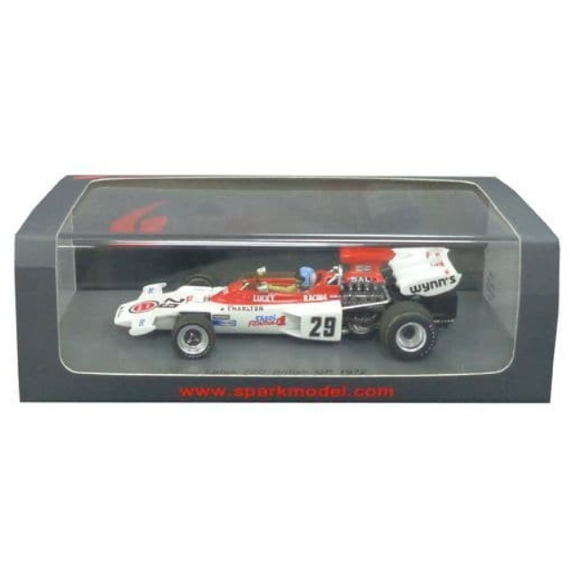 [MDL] 1/43 Lotus 72D British GP 1972 SASOL #29(ホワイト×レッド) 完成品 ミニカー(S5346) SPARK(スパーク)