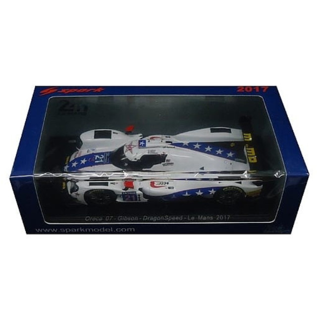 [MDL] 1/43 Oreca 07 ‐ Gibson Le Mans 2017 Dragonspeed ‐ 10 Star H.Hedman - B.Hanley - F.Rosenqvist #21 完成品 ミニカー(S5808) SPARK(スパーク)
