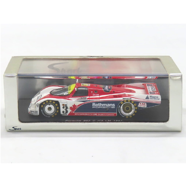 [MDL] 1/43 Porsche 962 C LM 1967 #3(レッド×ホワイト×ネイビー) 完成品 ミニカー(S0957) SPARK(スパーク)