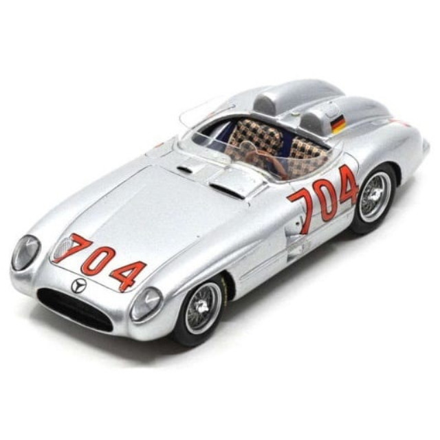 [MDL] 1/43 Mercedes-Benz 300 SLR Mille Miglia 1955 H. Herrmann - H. Eger #704 完成品 ミニカー(S5892) SPARK(スパーク)