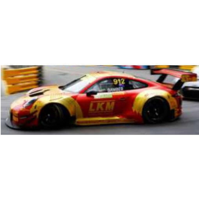 [MDL] 1/18 Porsche 911 GT3 R FIA GT World Cup Macau 2018 LKM #912(レッド×ゴールド) 完成品 ミニカー(18SA020) SPARK(スパーク)
