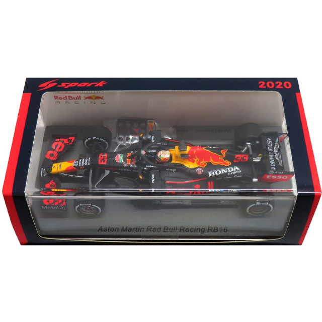 [MDL] 1/43 Aston Martin Red Bull Racing RB16 Winner 70th Anniversary GP 2020 ESSO #33(ブラック) 完成品 ミニカー(S6479) SPARK(スパーク)