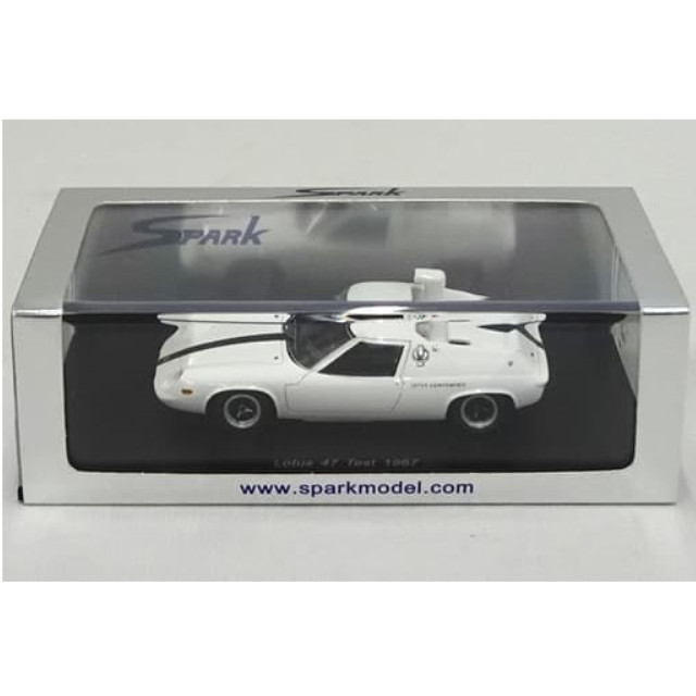 [MDL] 1/43 Lotus 47 Test 1967(ホワイト×グリーン) 完成品 ミニカー(S1246) SPARK(スパーク)