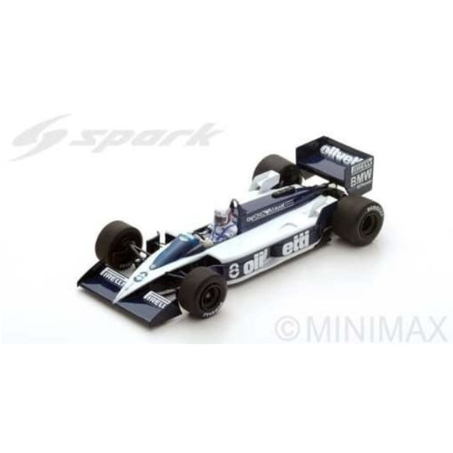 [MDL] 1/43 Brabham BT55 Monaco GP 1986 Elio de Angelis #8 完成品 ミニカー(S4350) SPARK(スパーク)