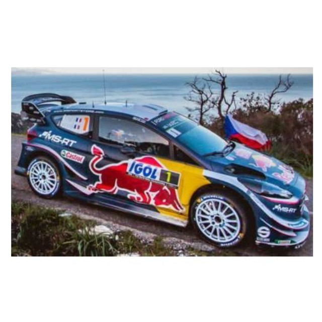 [MDL] 1/43 Ford Fiesta WRC M-Sport Ford WRT Winner Rally Tour de Corse 2018 S. Ogier - J. Ingrassia #1 完成品 ミニカー(S5970) SPARK(スパーク)
