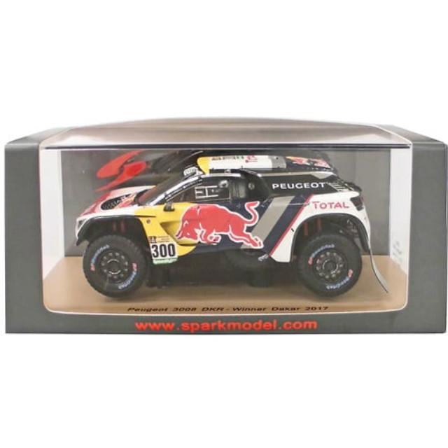 [MDL] 1/43 Peugeot 3008 DKR Winner Dakar 2017 S.Peterhansel J.-P.Cottret #300 完成品 ミニカー(S5611) SPARK(スパーク)