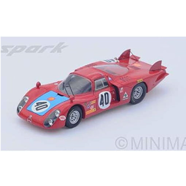 [MDL] 1/43 33/2 6th Le Mans 1968 M.Casoni - G.Biscaldi #40 完成品 ミニカー(S4368) SPARK(スパーク)