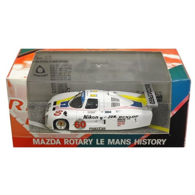 [MDL] 1/43 MAZDA 717C LM 1983 Nikon #60(ホワイト×イエロー×ピンク) 「ROTARY LE MANS HISTORY」 完成品 ミニカー(MC8308) SPARK(スパーク)