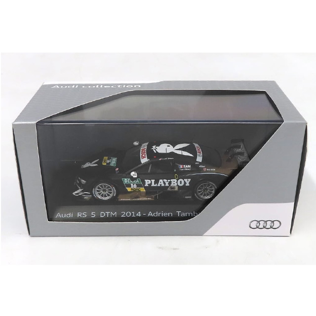 [MDL] 1/43 Audi RS 5 DTM 2014 PLAYBOY #16(ブラック×ホワイト) 「Audi collection」 完成品 ミニカー(5021400183) SPARK(スパーク)