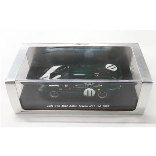 [MDL] 1/43 Lola T70 MK2 Aston Martin LM 1967 #11(グリーン×ホワイト) 完成品 ミニカー(S1430) SPARK(スパーク)