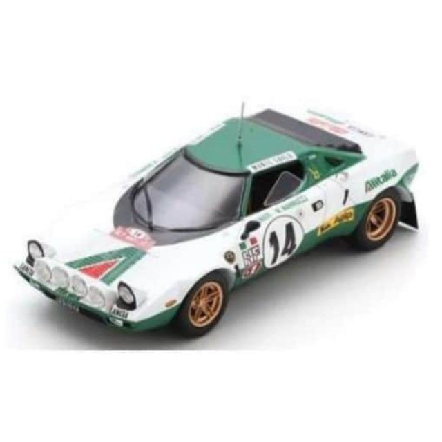 [MDL] 1/43 Lancia Stratos HF #14 Winner Rally Monte Carlo 1975 S. Munari - M. Mannucci 完成品 ミニカー(S9078) SPARK(スパーク)