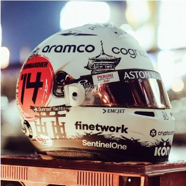 [MDL] 1/5 Aston Martin Aramco Cognizant F1 Team - Fernando Alonso - Japanese GP 2023 完成品 ミニカー(5HF136) SPARK(スパーク)