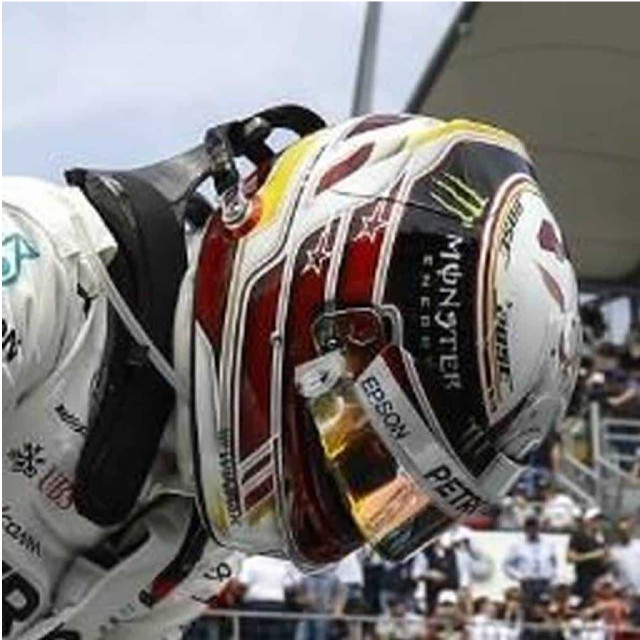 [MDL] 1/5 Lewis Hamilton - Mexican GP - F1 World Championship 2018 完成品 ミニカー(5HF172) SPARK(スパーク)