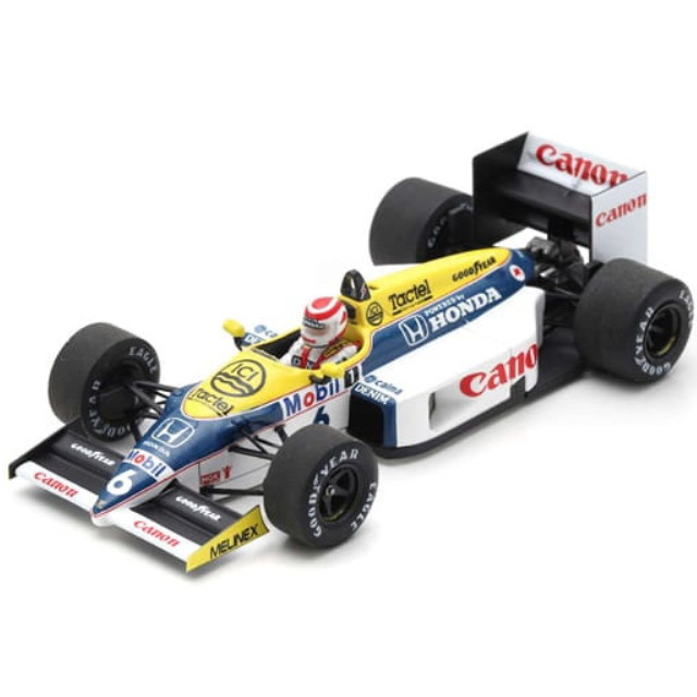 [MDL] 1/43 Williams FW11 Winner Brazilian GP 1986 Nelson Piquet #6 完成品 ミニカー(S7480) SPARK(スパーク)