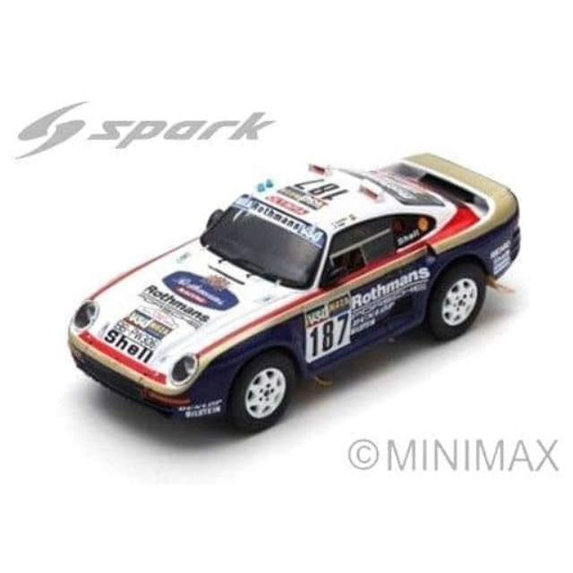 [MDL] 1/43 Porsche 959 Paris-Dakar 1986 R.Kussmaul - W.Unger #187 完成品 ミニカー(S7816) SPARK(スパーク)