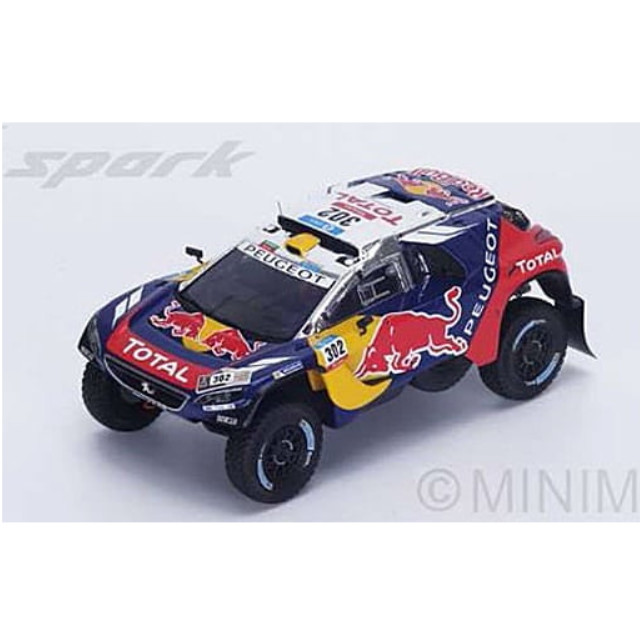 [MDL] 1/43 Peugeot 2008 DKR16 Winner Dakar 2016 S.Peterhansel - J.-P.Cotteret #302 完成品 ミニカー(S4876) SPARK(スパーク)