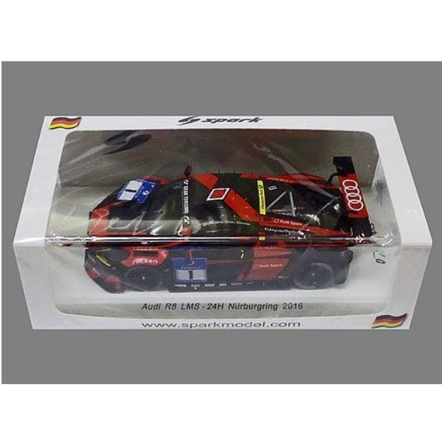 [MDL] 1/43 Audi R8 LMS 24h Nurburgring 2016 Audi Sport Team WRT L.Vanthoor-C.Mies-N.Muller-P.Kaffer #1 完成品 ミニカー(SG243) SPARK(スパーク)