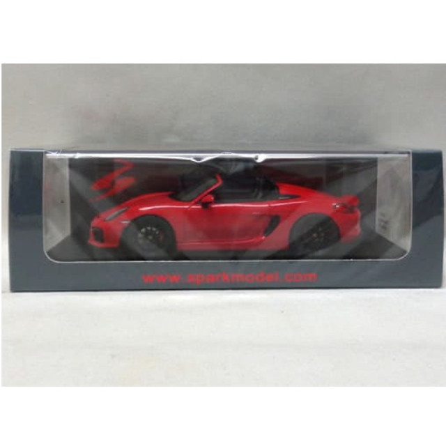 [MDL] 1/43 Porsche Boxter Spyder 2015(レッド) 完成品 ミニカー(S4932) SPARK(スパーク)
