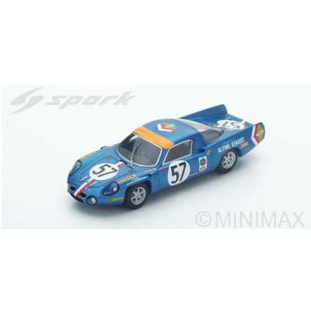 [MDL] 1/43 Alpine A210 9th Le Mans 1968 A.Le Guellec - A.Serpaggi #57 完成品 ミニカー(S4372) SPARK(スパーク)