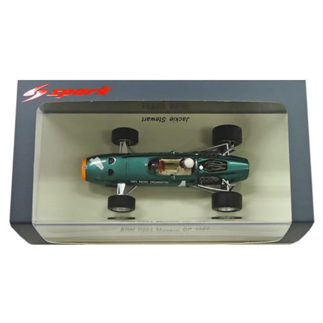 [MDL] 1/43 BRM P261 Monaco GP 1967 #4(グリーン) 完成品 ミニカー(S4248) SPARK(スパーク)