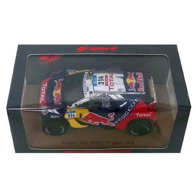 [MDL] 1/43 Peugeot 2008 DKR 9th Rallye Dakar 2016 S.Loeb - D.Elena #314 完成品 ミニカー(S4878) SPARK(スパーク)