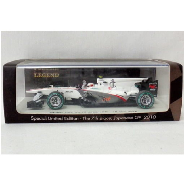 [MDL] 1/43 Sauber C29 Japan GP 10 Oct 2010 スカルプロ #23(ホワイト×シルバー) 「SUZUKA LEGEND」 完成品 ミニカー(SS01) SPARK(スパーク)