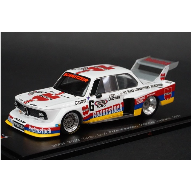 [MDL] 1/43 BMW 2002 Turbo Gr.5 Pole Position 1000km Kyalami 1977 K. Ludwig - H. Ertl #6 完成品 ミニカー(SG271) SPARK(スパーク)