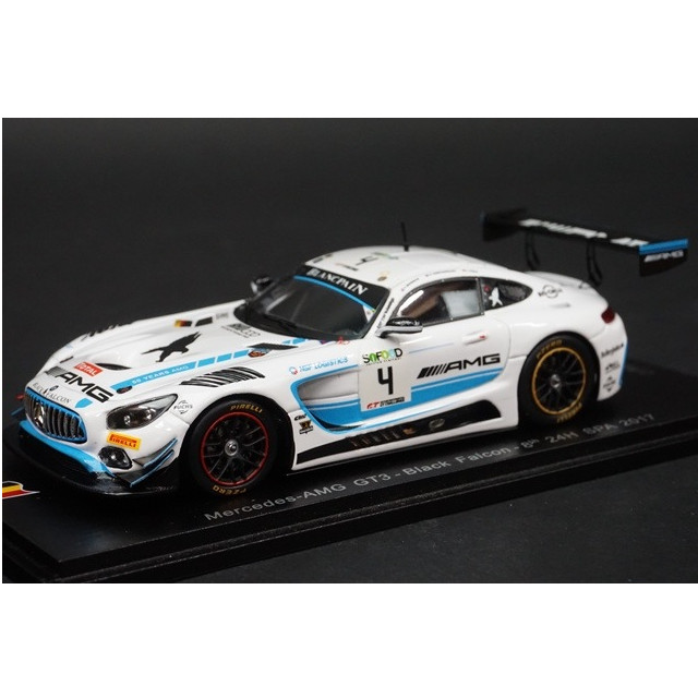 [MDL] 1/43 Mercedes-AMG GT3 24H SPA 2017 Black Falcon L. Stolz - A. Christodoulou - Y. Buurman #4 完成品 ミニカー(SB145) SPARK(スパーク)