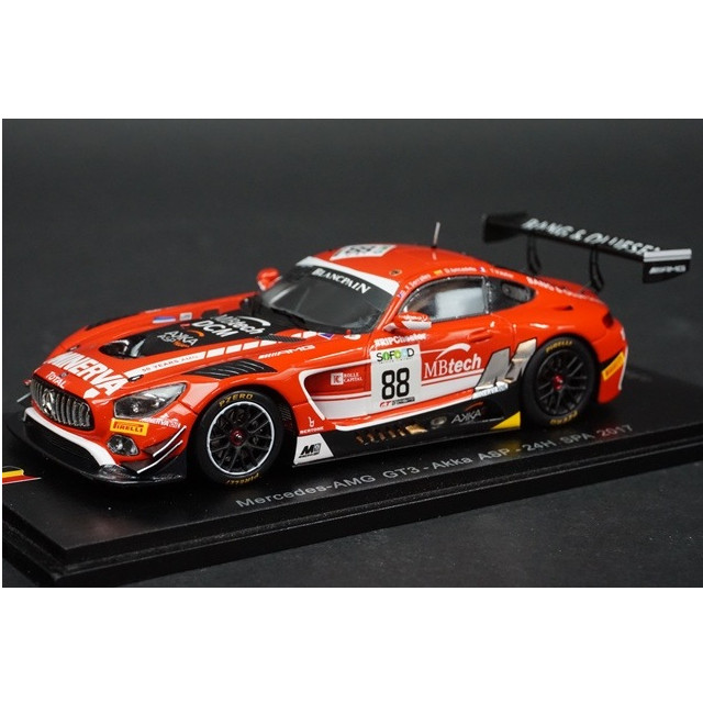 [MDL] 1/43 Mercedes-AMG GT3 24H SPA 2017 AKKA ASP F. Serralles - D. Juncadella - T. Vautier #88 完成品 ミニカー(SB160) SPARK(スパーク)