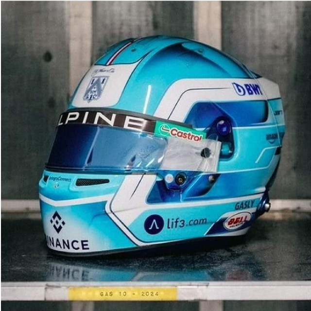 [MDL] 1/5 Pierre Gasly 2024 完成品 ミニカー(5HF137) SPARK(スパーク)